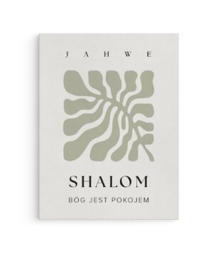 Obraz na płótnie – Imiona Boga – Shalom