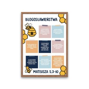 Plakat – So Jesus to them/  wym. 20,3x 25,3 cm