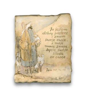 Płytka ceramiczna – Ja jestem dobry pasterz