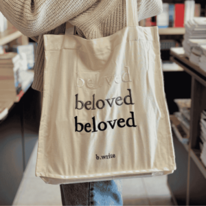 Torba bawełniana – Beloved – fiolet