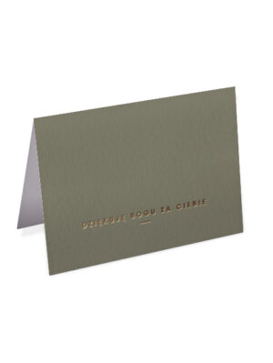 A Kartka BŁOGOSŁAWIEŃSTWO – Dziękuję Bogu