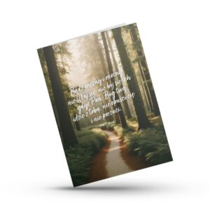 A Kartka składana – Bądź mężny – droga