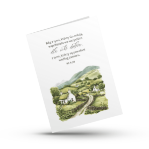 A Kartka składana – Bóg współdziała – pejzaż