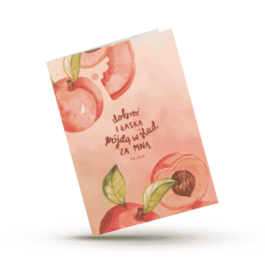 A Kartka składana – Dobroć i łaska pójdą w ślad