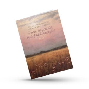 A Kartka składana – Gdy się położę – pole