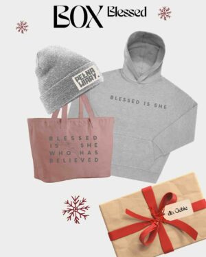 Box prezentowy – BLESSED IS SHE – rozmiar S