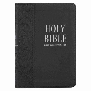 KJV Bible - Black Faux Leather Large Print KJV Bible – Black Faux Leather Large Print