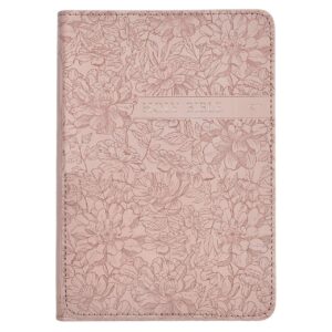 KJV Bible - Blush Pink Floral Faux Leather KJV Bible – Blush Pink Floral Faux Leather
