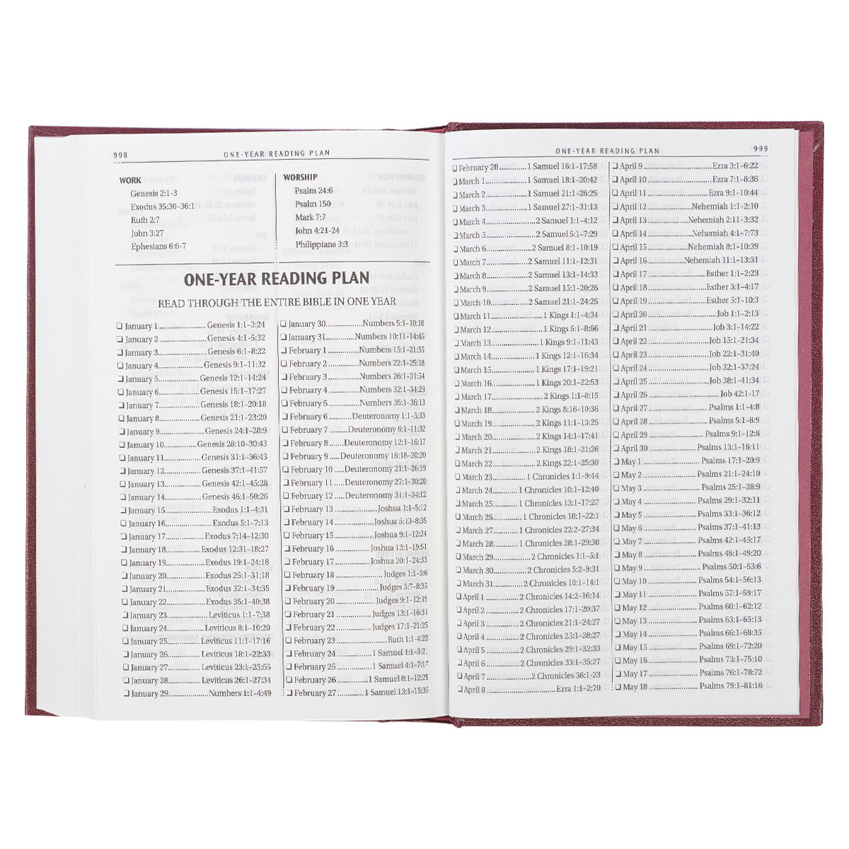 KJV Bible - Burgundy Hardcover KJV Bible – Burgundy Hardcover