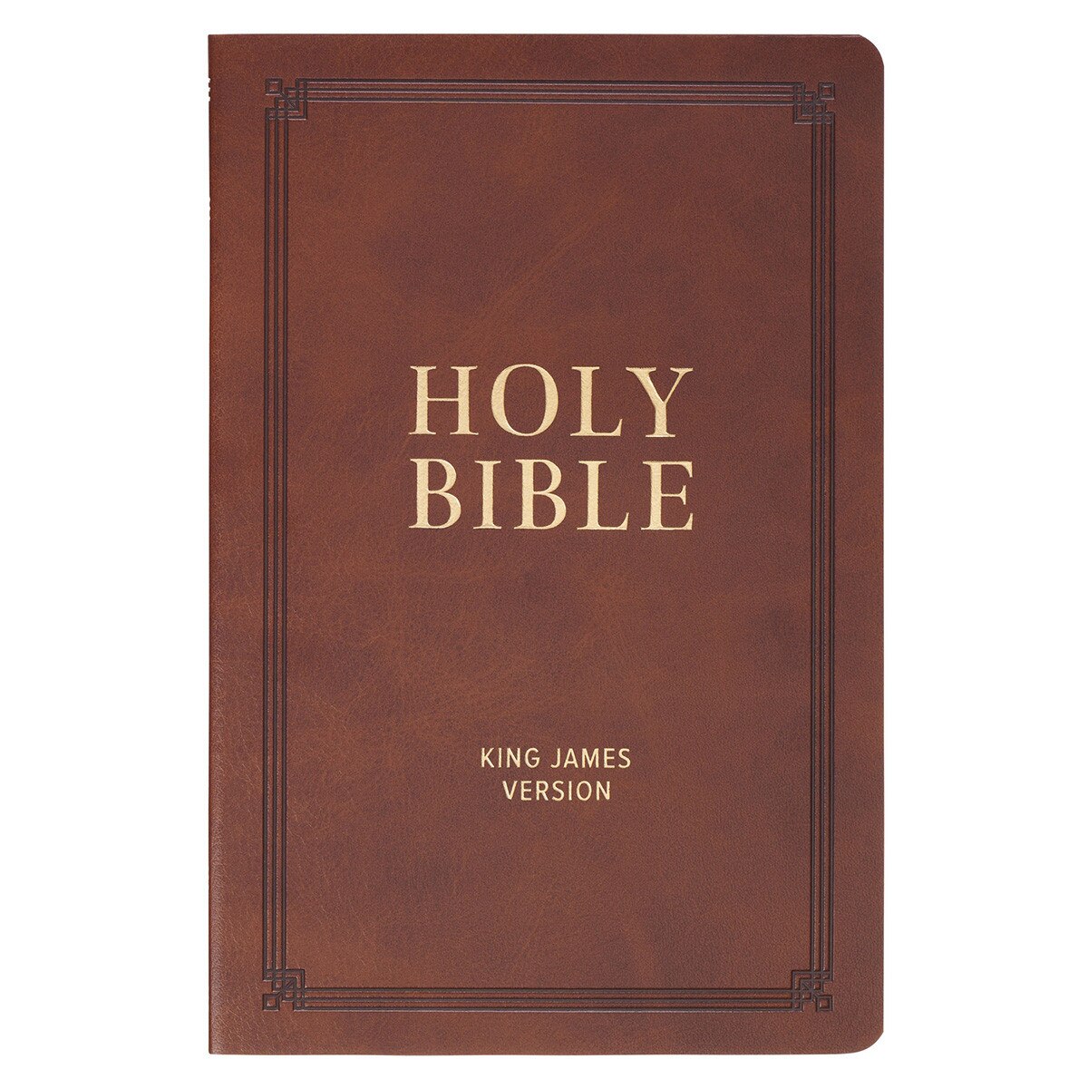 KJV Bible - Chestnut Brown Faux Leather KJV Bible – Chestnut Brown Faux Leather