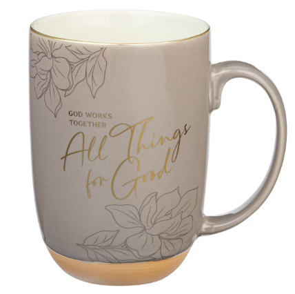 Kubek ceramiczny – All Things for Good Taupe Kubek ceramiczny – All Things for Good Taupe