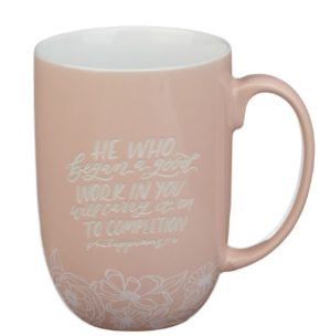 Kubek ceramiczny – Good Work Pink Floral