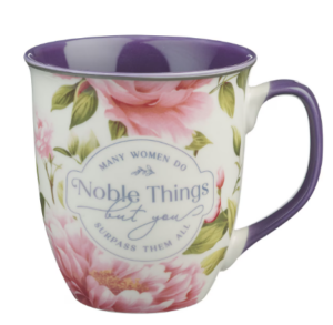Kubek ceramiczny – Noble Things Pink Peony