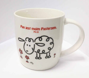 Kubek ceramiczny – Pan jest moim Pasterzem