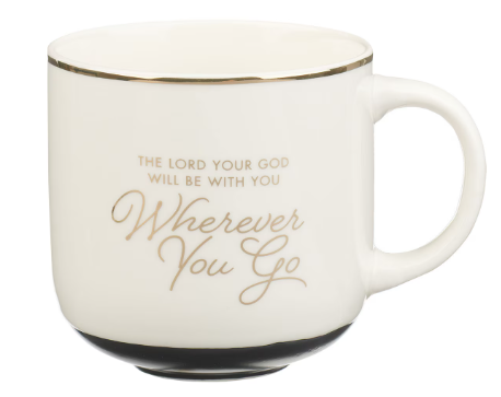 Kubek ceramiczny – Wherever You Go White Ceramic Kubek ceramiczny – Wherever You Go White Ceramic