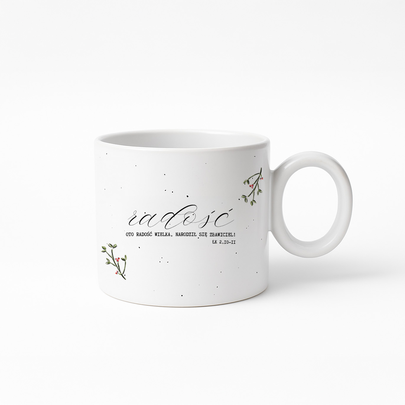 Kubek świąteczny modern – Radość Kubek świąteczny modern – Radość