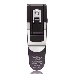 Lampka z uchwytem do książki – czarna