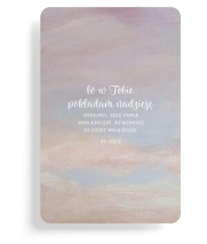 Magnes na lodówkę – Bo w Tobie pokładam nadzieję