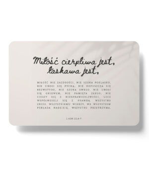 Magnes na lodówkę – Hymn o miłości