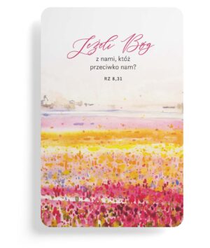 Magnes na lodówkę - Jeżeli Bóg z nami - pejzaż Magnes na lodówkę – Jeżeli Bóg z nami – pejzaż