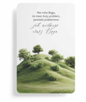 Magnes na lodówkę - Nie mów Bogu - pejzaż Magnes na lodówkę – Nie mów Bogu – pejzaż