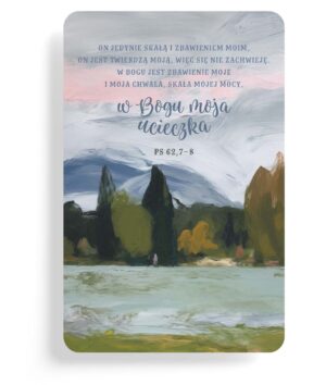 Magnes na lodówkę – On jedynie skałą – pastele