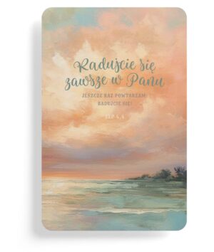 Magnes na lodówkę – Radujcie się – pastele