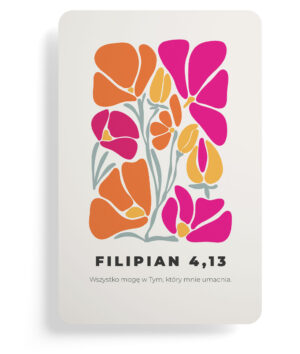 Magnes na lodówkę – Wszystko mogę w Tym – modern