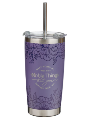 Metalowy kubek – Noble Things Lavender