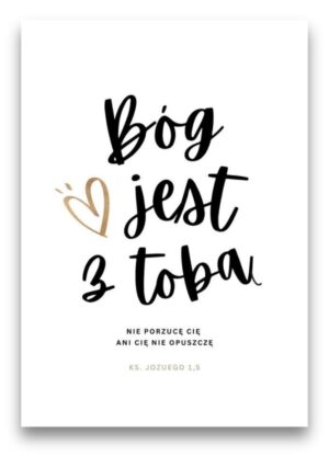 Notatnik A5 – Bóg jest z Tobą
