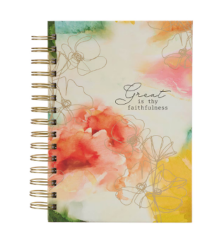 Notatnik na spirali – Faithfulness Pastel Meadow