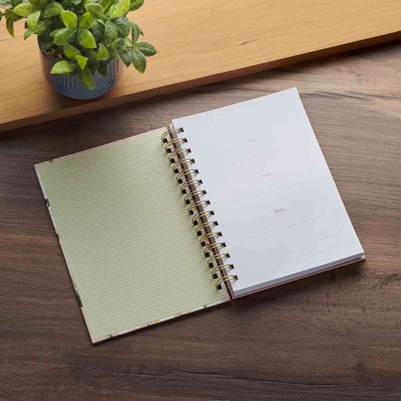 Notatnik na spirali – Good Work Peach Floral Notatnik na spirali – Good Work Peach Floral