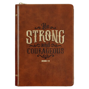 Notatnik skórzany z zamkiem – Strong – Brown