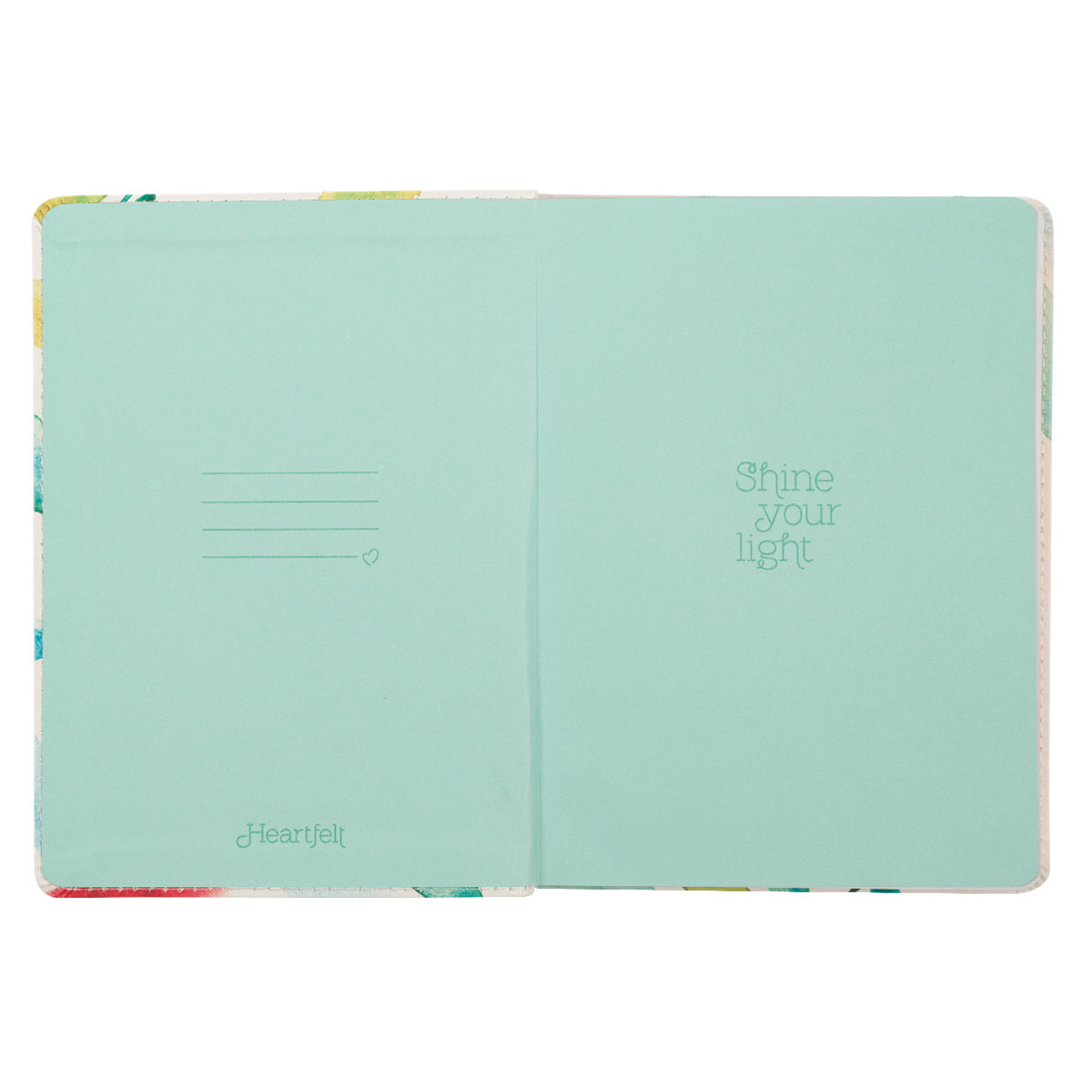 Notatnik skórzany - Shine Your Light Orange Notatnik skórzany – Shine Your Light Orange