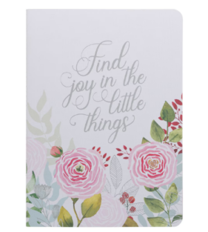 Notatnik – Find Joy in the Little Things Pink