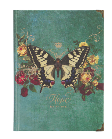 Notatnik - twarda oprawa - Teal Hope Notatnik – twarda oprawa – Teal Hope