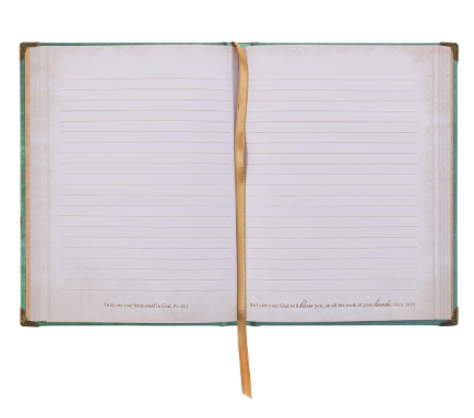 Notatnik - twarda oprawa - Teal Hope Notatnik – twarda oprawa – Teal Hope