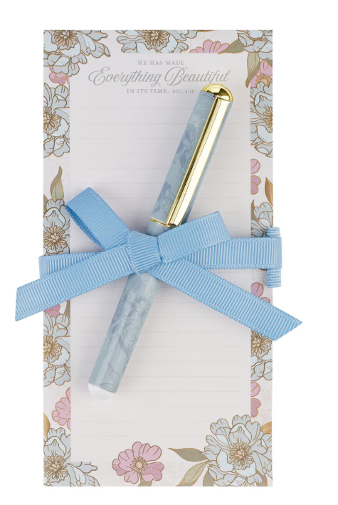 Notes z magnesem z długopisem – Beautiful Notes z magnesem z długopisem – Beautiful