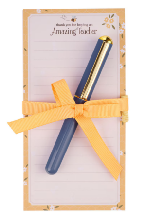 Notes z magnesem z długopisem – Teacher