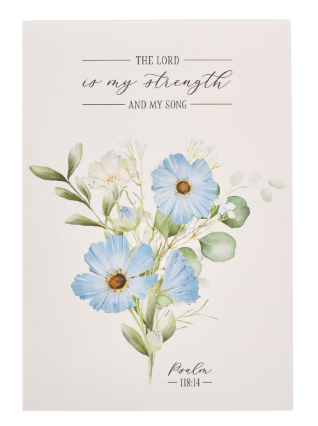 Notesik - My Strength and My Song Blue Notesik – My Strength and My Song Blue