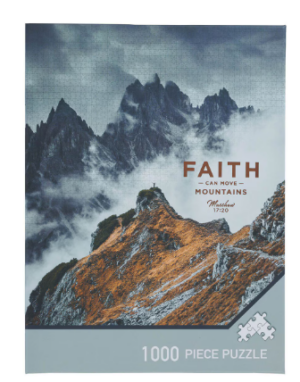 Puzzle – Faith Can Move Mountains 1000-piece