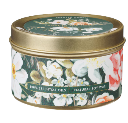 Świeczka – Trust in the Lord Rosemary and Mint Świeczka – Trust in the Lord Rosemary and Mint