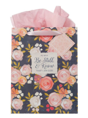 Torba prezentowa – Be Still and Know Painted