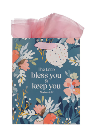 Torba prezentowa – The Lord Bless You Teal
