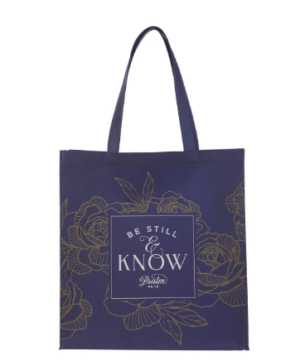 Torba - Be Still Navy Reusable Torba – Be Still Navy Reusable