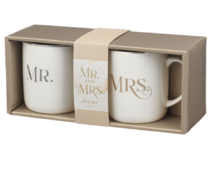 Zestaw kubków – Mr. & Mrs.