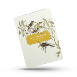 A Kartka składana – Błogosławieństwo – ptaszki