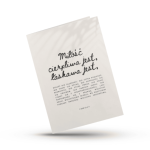 A Kartka składana – Hymn o milości