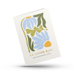 A Kartka składana – Niech Cię Pan – modern