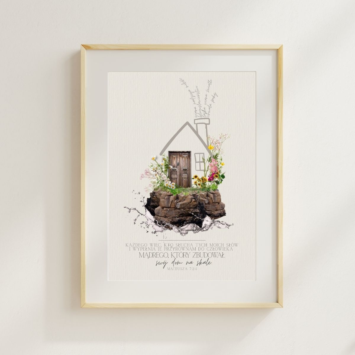 Plakat misja – Mądry budowniczy Plakat misja – Mądry budowniczy